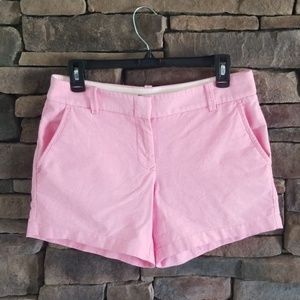 J. CREW Pink Oxford Chino Short